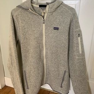 Patagonia womens hooded better sweater zip up LRG